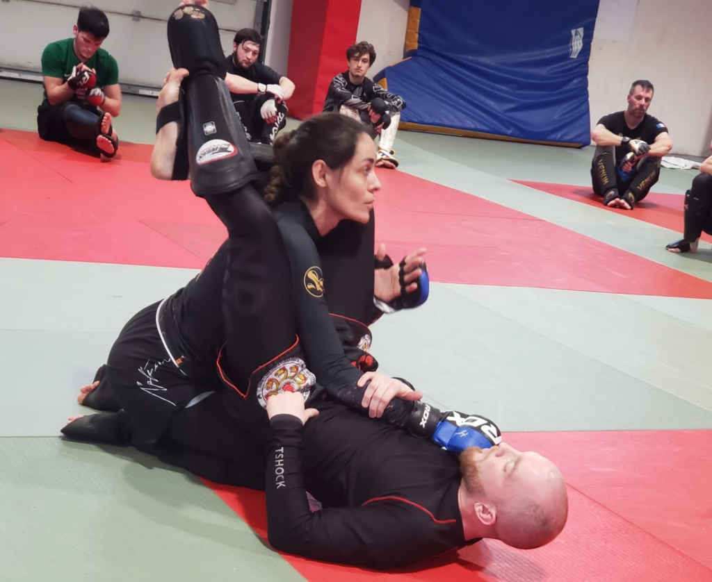 Entraînement de Karaté Mix à l’ACC Kung Fu.
