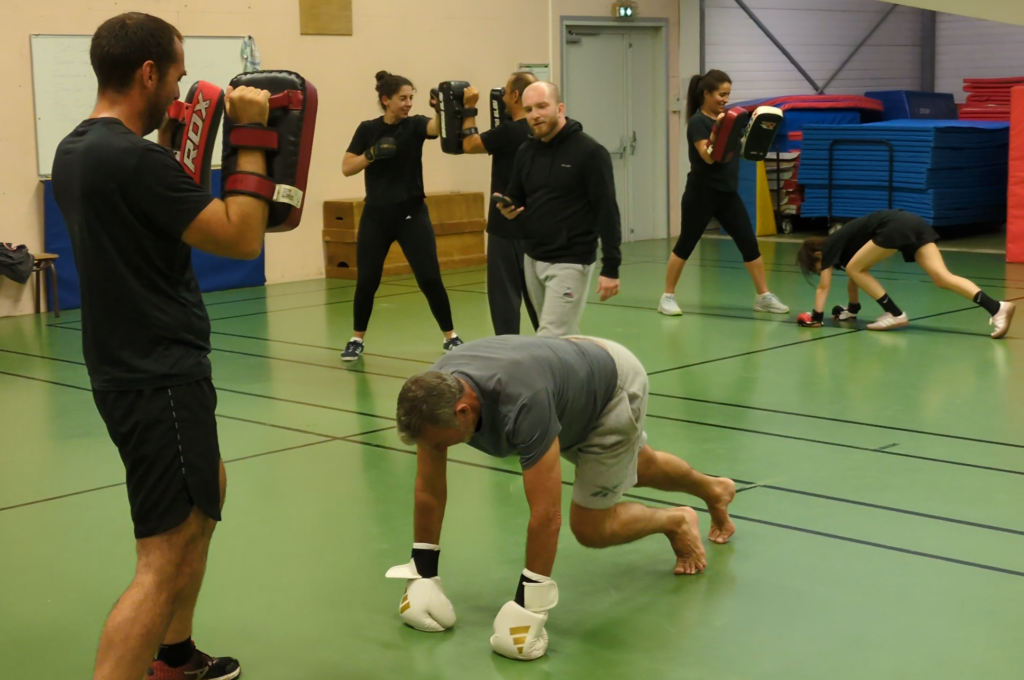 Cours de Cardio Boxing à l’ACC Kung Fu